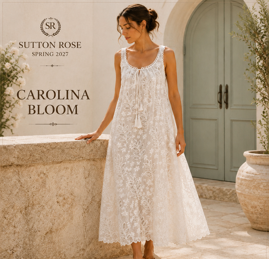 Sutton Rose Carolina Bloom Floral Lace Midi Dress