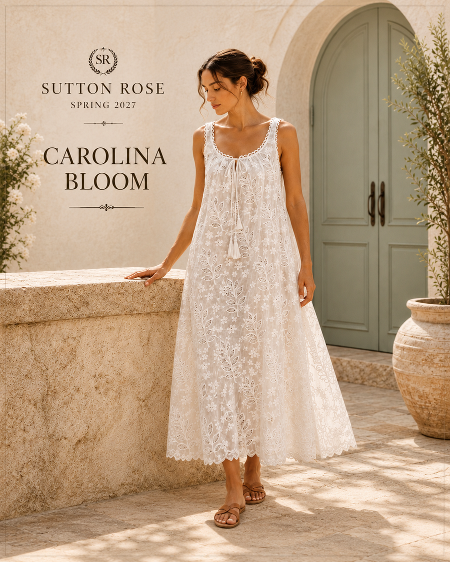 Sutton Rose Carolina Bloom Floral Lace Midi Dress