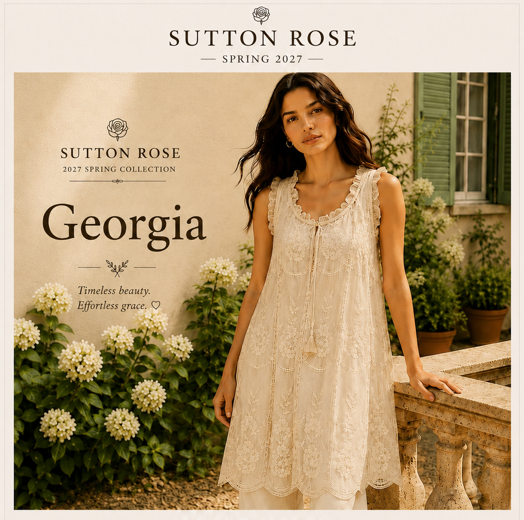 Sutton Rose Georgia Sleeveless Lace Shift Dress