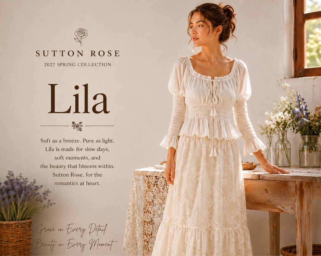 Sutton Rose Lila Smocked Peplum Blouse
